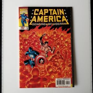 Marvel Comics Captain America Sentinel of Liberty Comic Issue 4